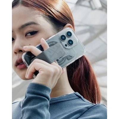Skinarma Iphone 15 Pro (6.1&rdquo;) Helio Mag-Charge + Grip-Stand